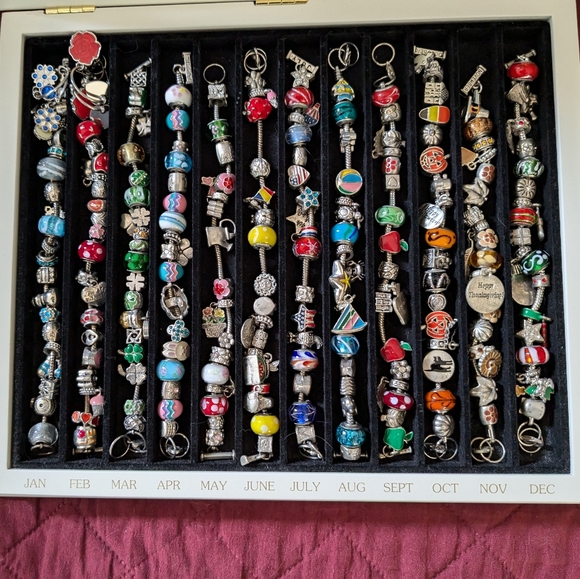 Pandora like (Willabee & Ward) 12 bracelets - Picture 3 of 3